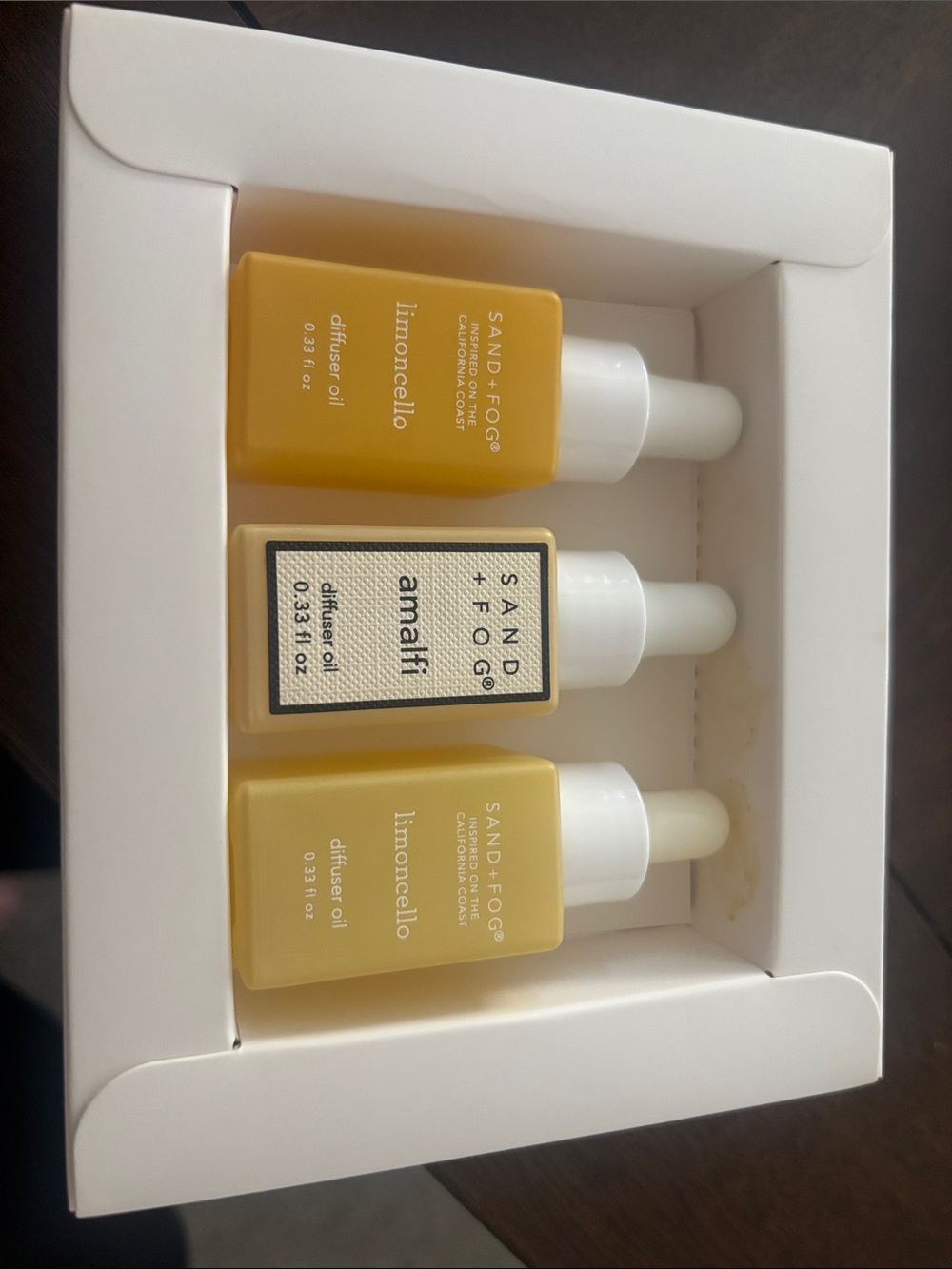 Sand + Fog Limoncello & Amalfi Diffuser Oil Set - Yellow